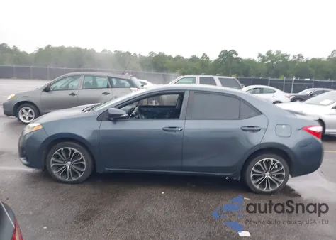2015 Toyota Corolla S Plus из США, поврежденный, VIN 5YFBURHE9FP276838